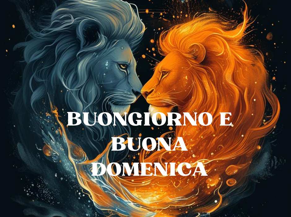 Buongiorno Domenica 1 Settembre 2024